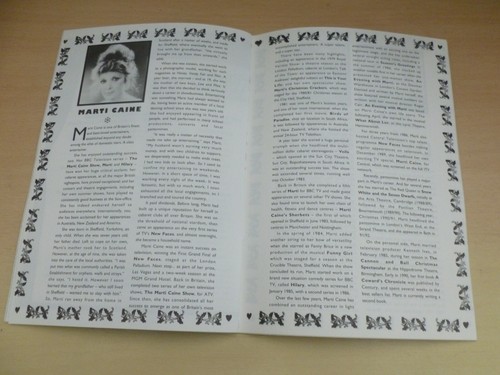 Marti Caine Derek Griffiths Emily Symons Cardiff Pantomime Programme 1993 - Picture 4 of 4