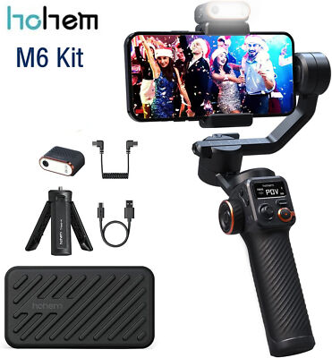 Hohem iSteady M6 Kit Gimbal Stabilizer AI Magnetic Fill Light for