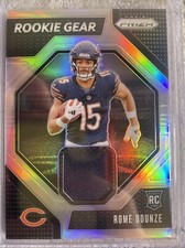 2024 Panini Prizm - Rookie Gear Rome Odunze #RG-ROE (MEM, RC)