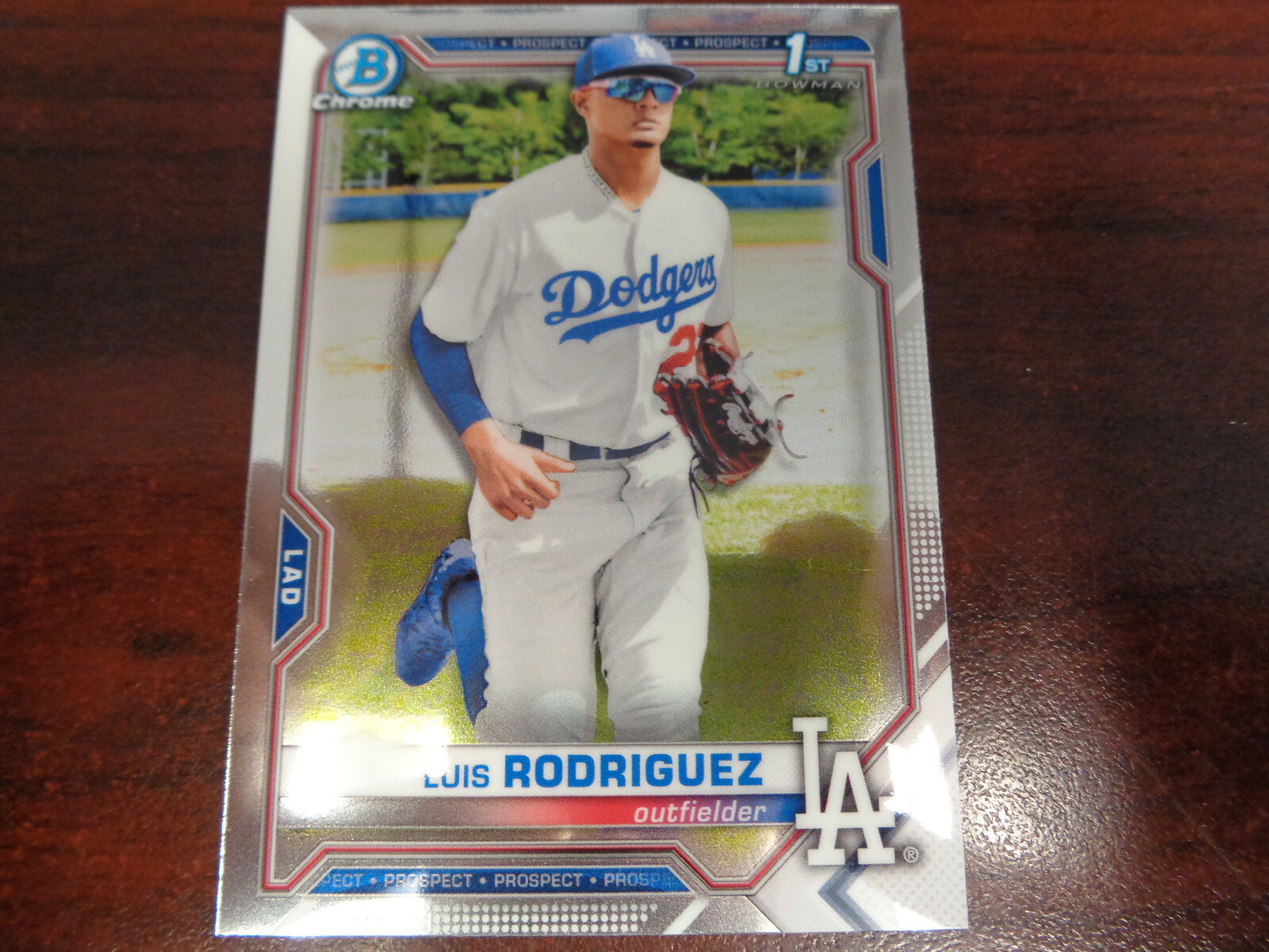 2021 Bowman Chrome Luis Rodriguez #BCP-196 1st Year ROOKIE CARD-Dodgers