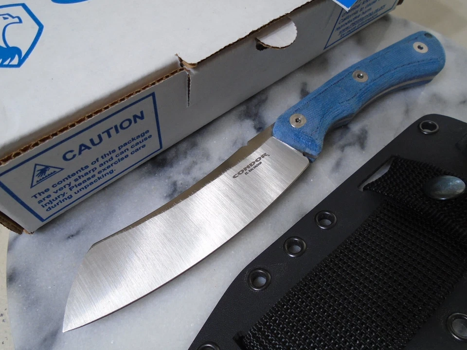 Condor Sport X.E.R.O. Faca Chief lâmina fixa Full Tang 14C28N Micarta 62754 - Imagem 4 de 4