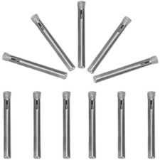 15PC 6mm Diamond Drill Bits Glass Tile Core Extractor Remover Tools Hole Saws
