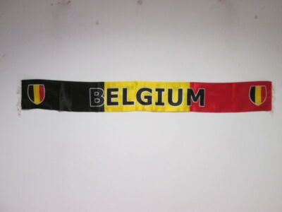 FAN SHAL BELGIEN satin - BELGISCHE FANSHAL - Halstuch AZ FLAG - Neu