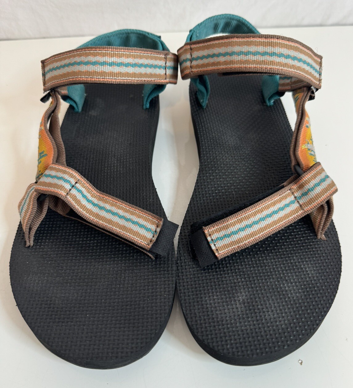 Teva Original Colorful Southwestern Cactus Boho Strappy Sandals