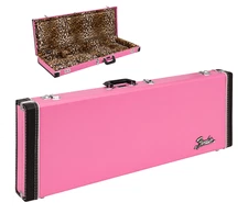 Fender JOE STRUMMER GUITAR CASE Strat / Tele Pink Classic Series Stratocaster