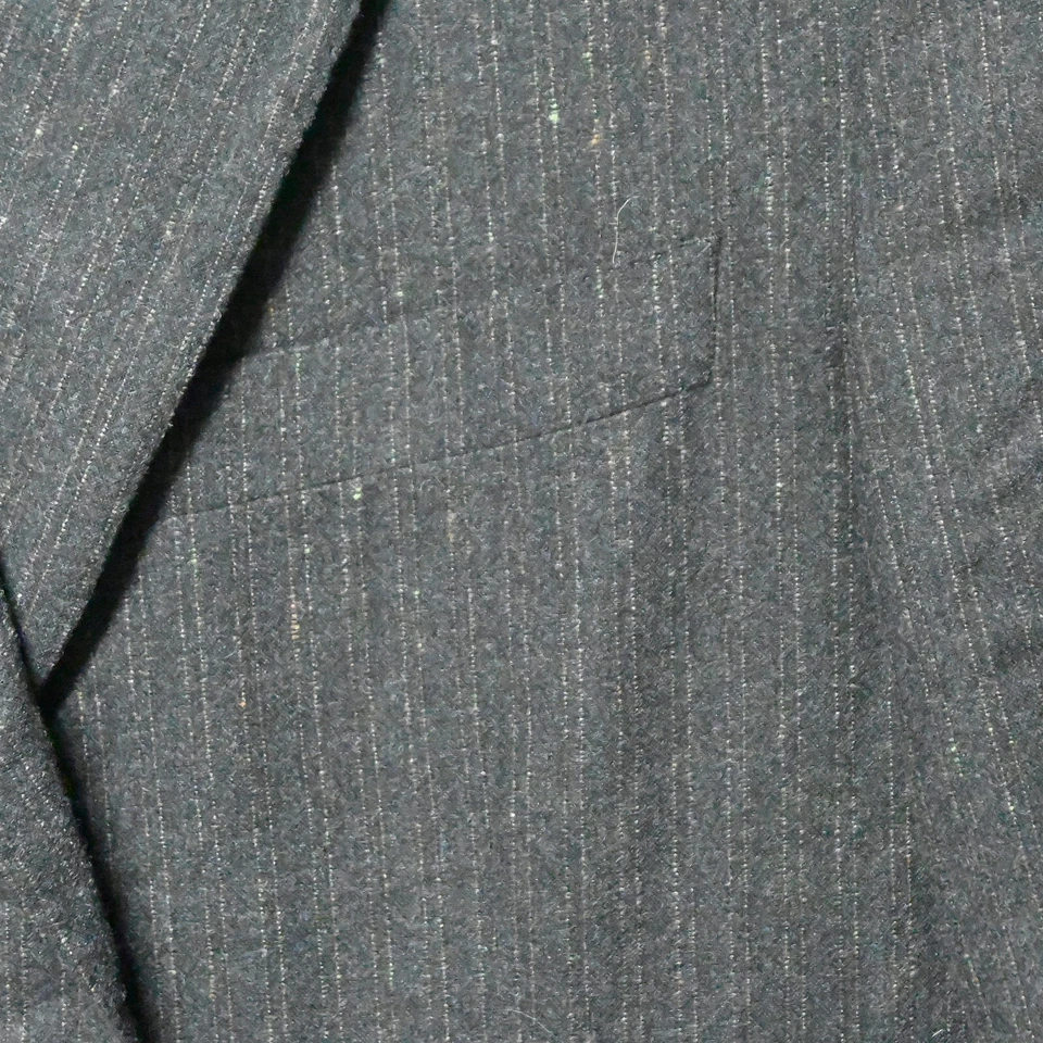 Canali 1934 56 | 46L Brown Stripe 2 Btn Blazer Sport Coat Jacket - Image 4 of 4