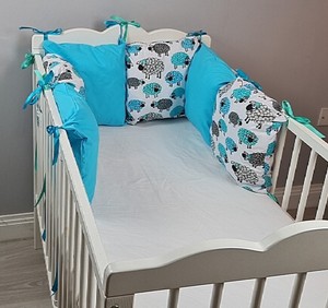 cot bed cushion bumper