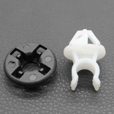 みち For Mitsubishi Lancer Hood Support Rod Grommet MR523786 & Clip