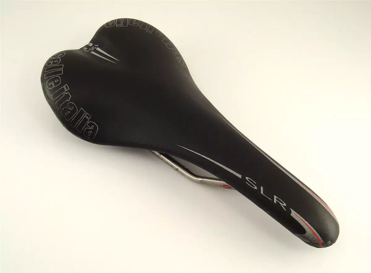 Selle Italia SLR Carbon Fibre 135g Saddle 2008 black Road Bike (8D