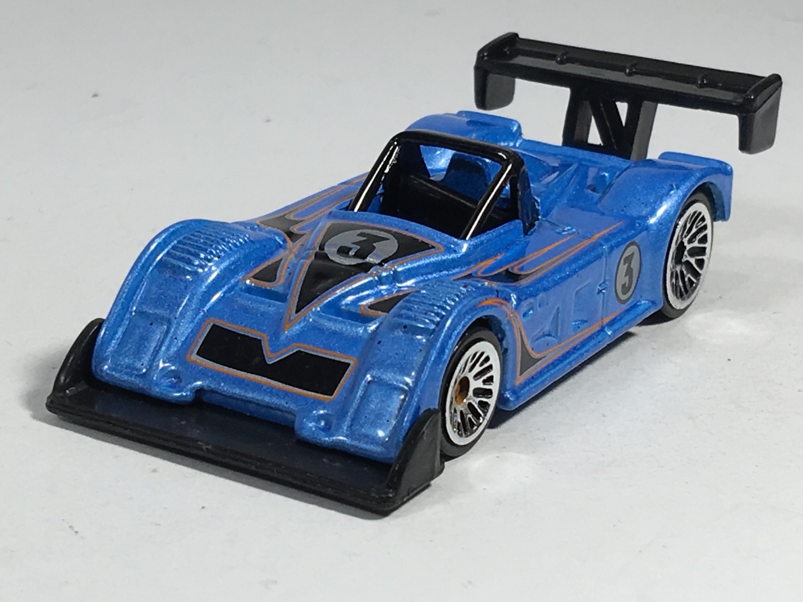 Hot Wheels 2007 Riley & Scott Mk III Metalflake Blue #3 HW Mystery Cars Malaysia