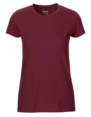 Damen T-Shirt Bio Baumwolle von Neutral Lady Fit Organic Körpernah Nachhaltig