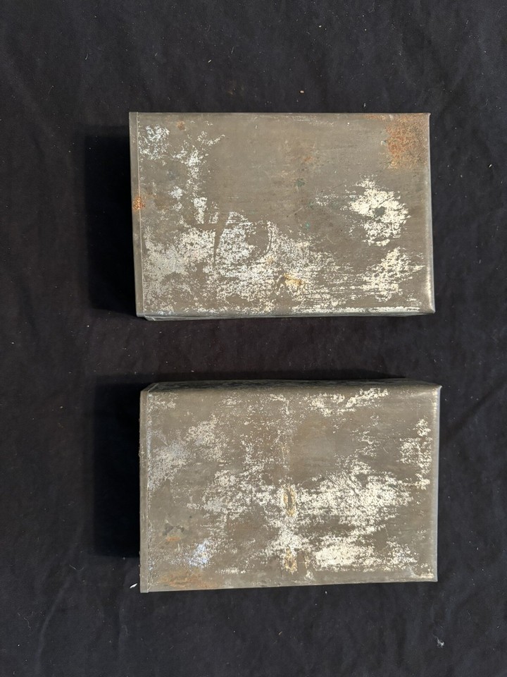 Original Civil War Union Cartridge Box Tins eBay