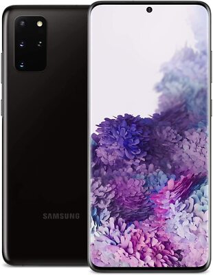 Factory Unlocked Samsung Galaxy S20 Plus+ 6.7'' 128GB Black SM-G986U1 OpenBox US