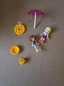 Lego Friends Set #41106 "Pop Star Tour Bus" - InComplete with 2 Manuals