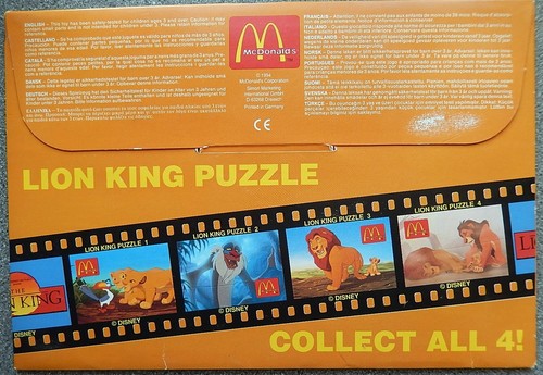 McDonalds Walt Disney - The Lion King Rafiki - Happy Meal Jigsaw ©1994 35 Pieces - Picture 2 of 4