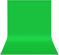 10' X 20' Greenscreen Background Streaming Backdrop for Photography, Chromakey