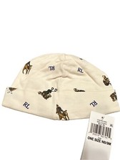Ralph Lauren Cotton Hat Baby Boy Hat One Size