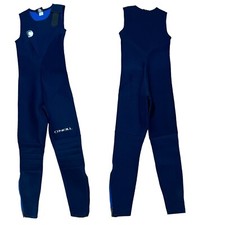 Vintage O'Neill Navy Blue Sleeveless Wetsuit Women  s Size 12 M Made in USA