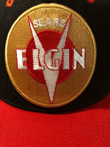 ELGIN BICYCLE IMAGE HAT.QUALITY LOGO IMAGE 30'S HEADBADGE NEW CONDITION - Picture 2 of 5