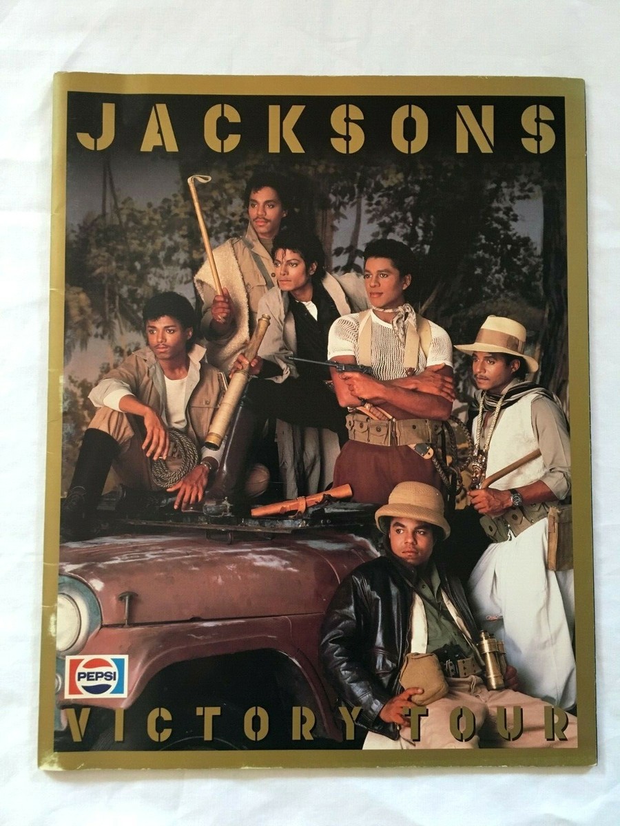 MICHAEL JACKSON JACKSON VICTORY TOUR PROGRAM | eBay