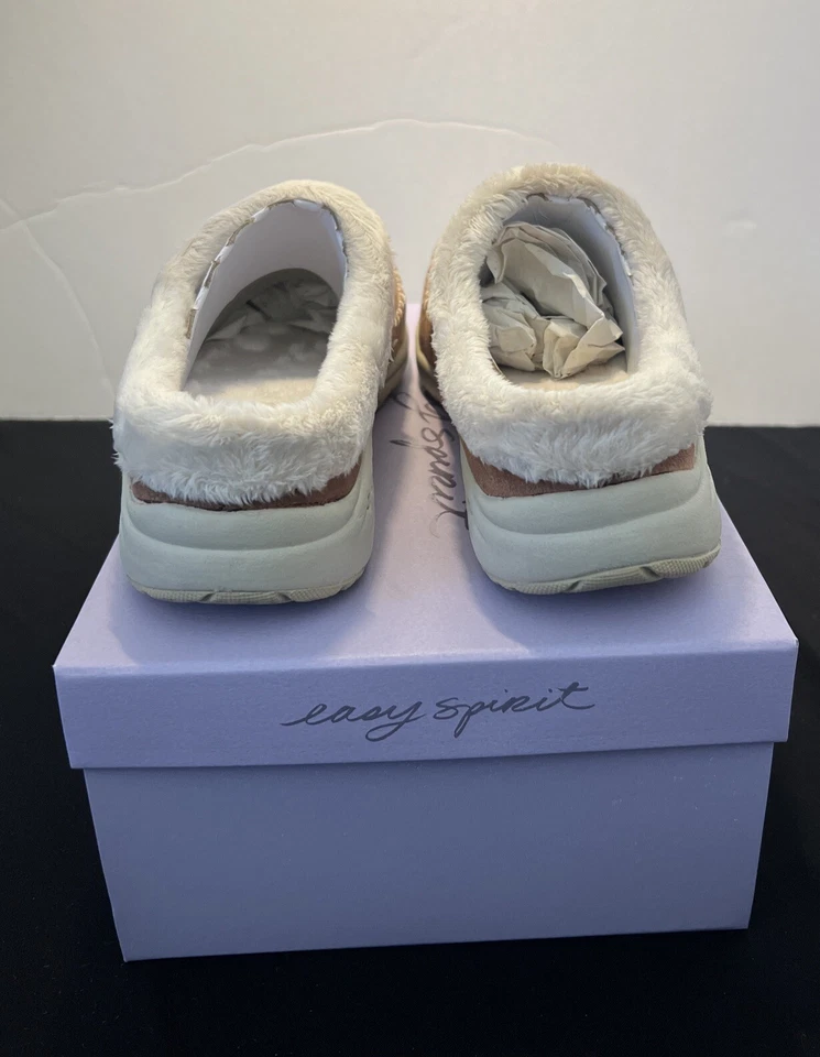 Easy Spirit T Slip  Traveltime  Women's Slippers  Natural Color  Size 8.5 NIB - Image 3 of 4