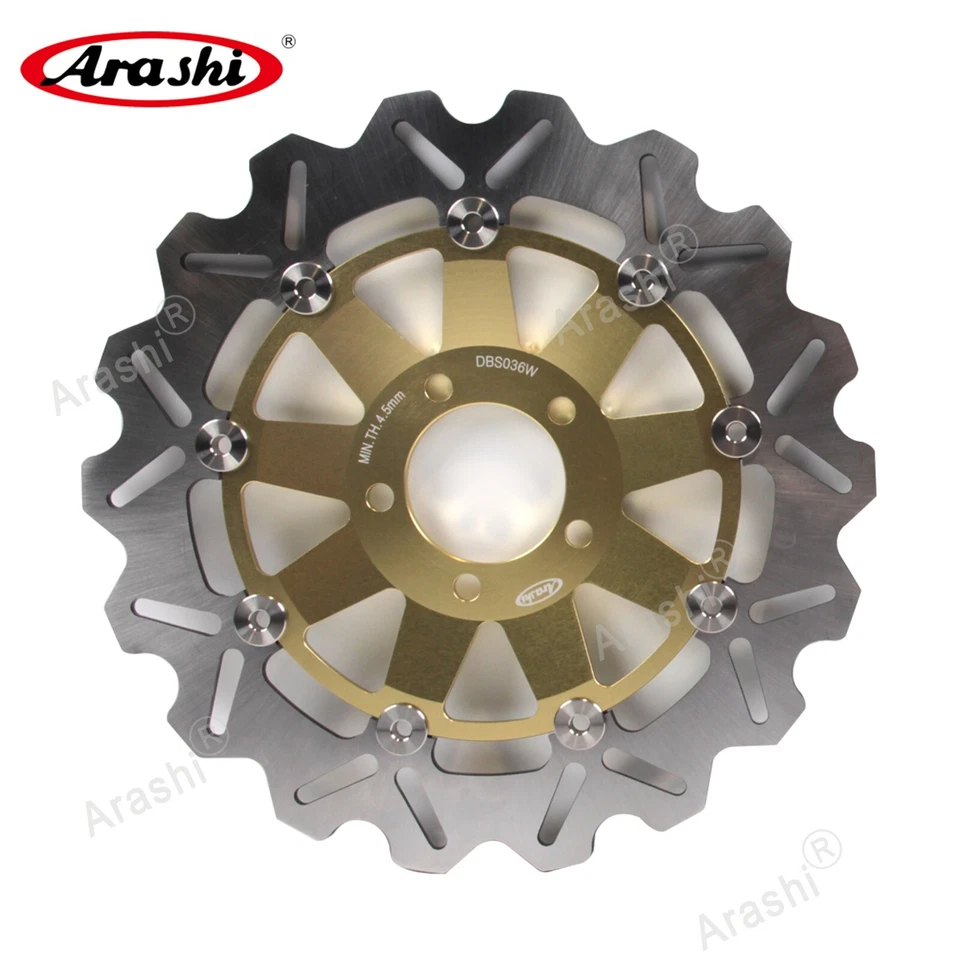 Front Brake Discs Rotors For Kawasaki GPZ 1100 ZX1100 E1 1995-1998 ZXR 600 1990 - Изображение 3 из 4