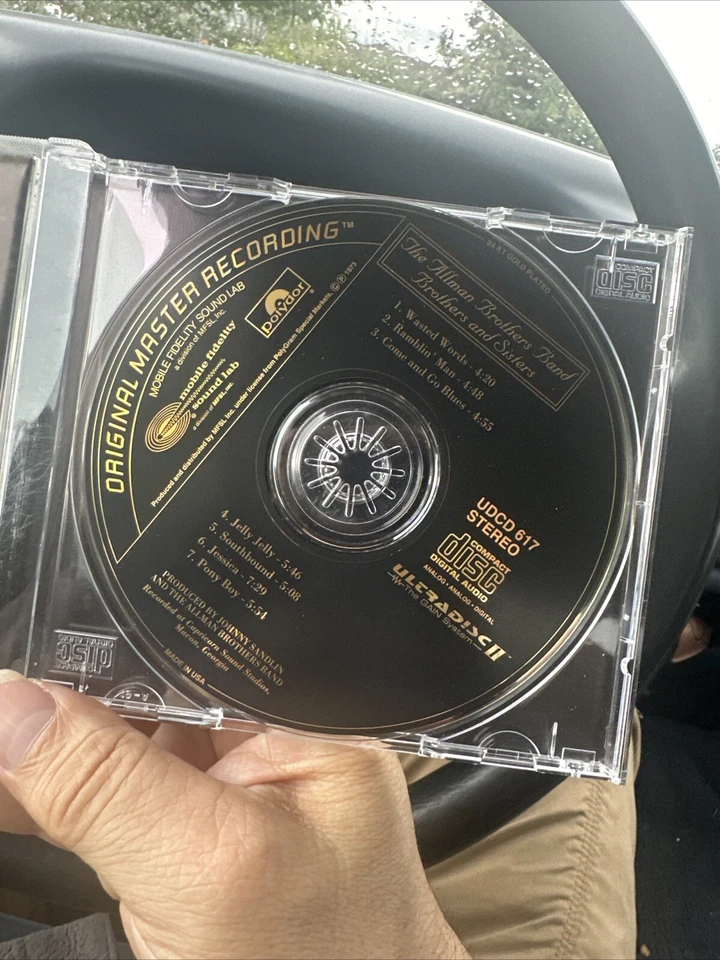the Allman Brothers - Brothers & Sisters CD Original Master Recording Mo-Fi MFSL Foto 4 de 4