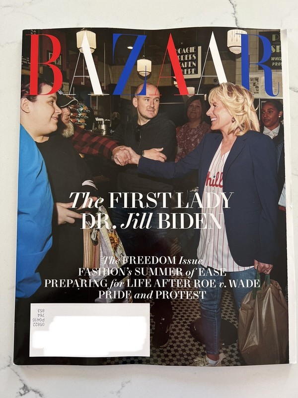 NEW Harpers Bazaar Magazine First Lady Jill Biden Freedom Issue June July 2022