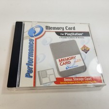 Performance Memory Card Storage Case PlayStation 1 PS1 One