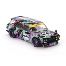 Mini GT x Kaido House 1:64 Datsun KAIDO 510 Wagon HKS V1 Oil Splash Pattern