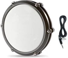 Alesis Nitro Max 8 Inch Single-Zone Mesh Tom Pad and  10Ft Trigger Cable Bundle