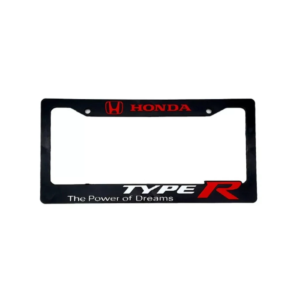 2x Honda Type-R Power of Dreams  License Plate Frame - Image 2 of 3