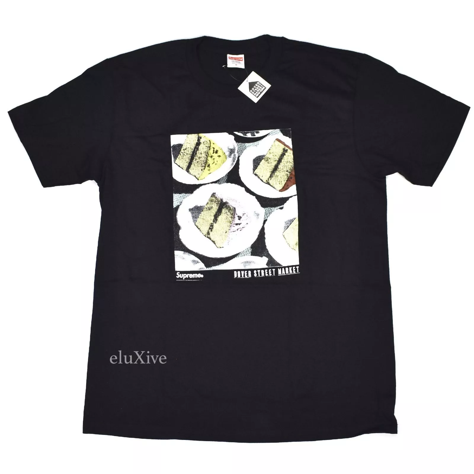 T shirt gâteau Supreme Dover Street Market DSM NY 5th Anniversary FW18 M AUTHENTIQUE