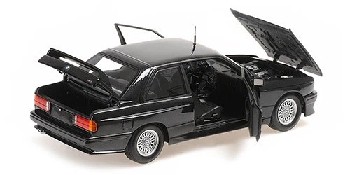 180020306 - BMW M3 (E30) – 1987 – BLACK METALLIC - 1:18 Minichamps