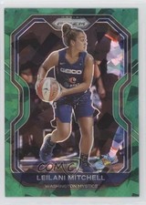 2021 Panini Prizm WNBA Green Ice Prizm Leilani Mitchell #3 00zd