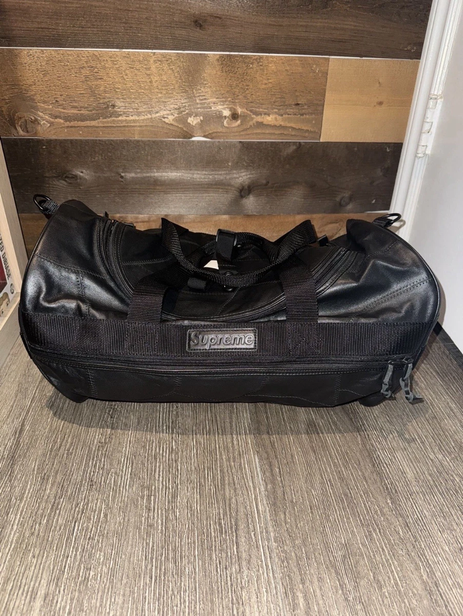 Supreme Leather Duffle Bags for Men for sale | eBay