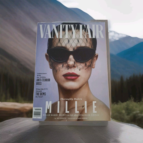 VANITY FAIR MAGAZINE.. MILLIE BOBBY BROWN.. ISSUE 766 .. MARCH 2025 - Picture 1 of 2