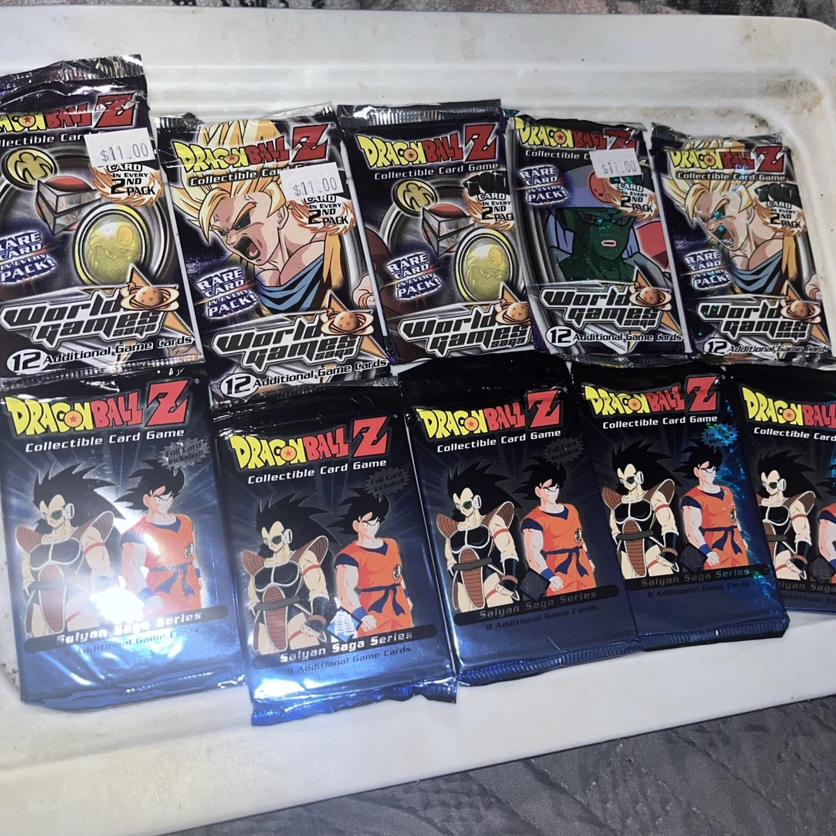 Dragon Ball Z TCG Sealed Collectible Card Game Packs for sale - eBay