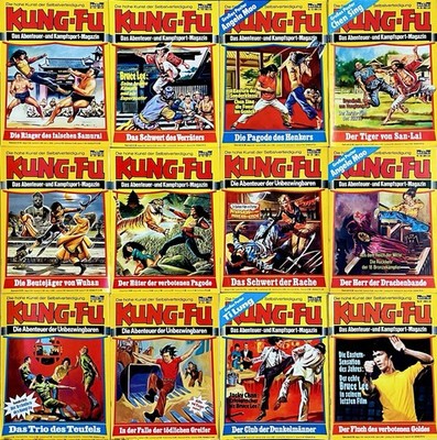   KUNG-FU (1975)   Bastei Verlag, GbÜ. Nr. 1-155 zur Auswahl - Zustand 2 (gut)