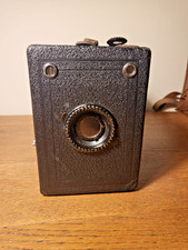 Coronet Box Camera with Case Collectable Untested