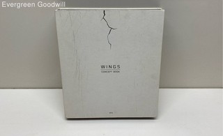 BTS Wings Concept Book K Pop