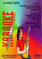 Karaoke - DVD Classic Rock 504 CD Free Shipping