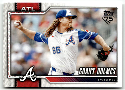 2026  Topps  MLB Series One  No. 182  Grant Holmes