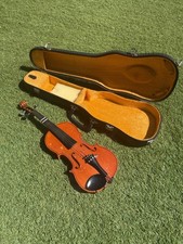 Kiso Suzuki Violin No. 7 1982   1/2 Size   Made in Japan   Vintage   No Bow