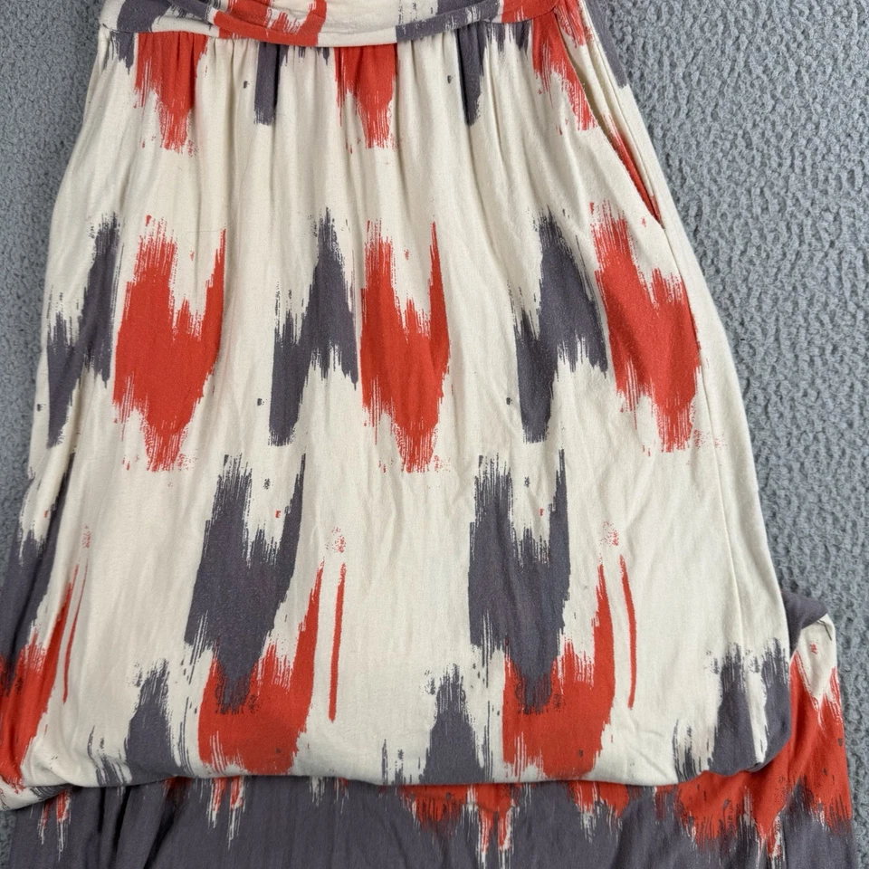 Maeve Maxi Dress Womens SMALL Sleeveless Lined Jersey Knit Pockets Beach Resort - Image 3 of 4