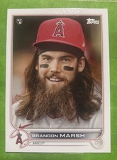 Brandon Marsh RC 2022 Topps Series 1 Image Variation SP #243