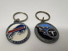 Tennessee Titans & Buffalo Bills Siskiyou Sports Keychains