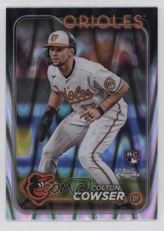 2024 Topps Chrome RayWave Refractor Colton Cowser #278 lh0