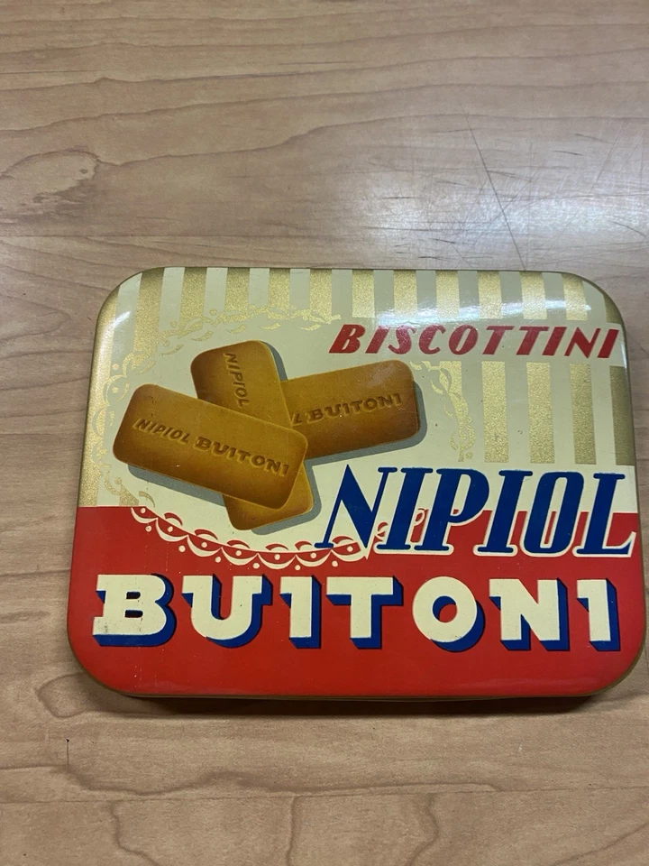 Buitoni Nipiol Coperchio Scatola Di Latta - Immagine 2 di 4