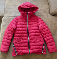 GAROFF Mädchen Steppjacke mit Kapuze Reißve...